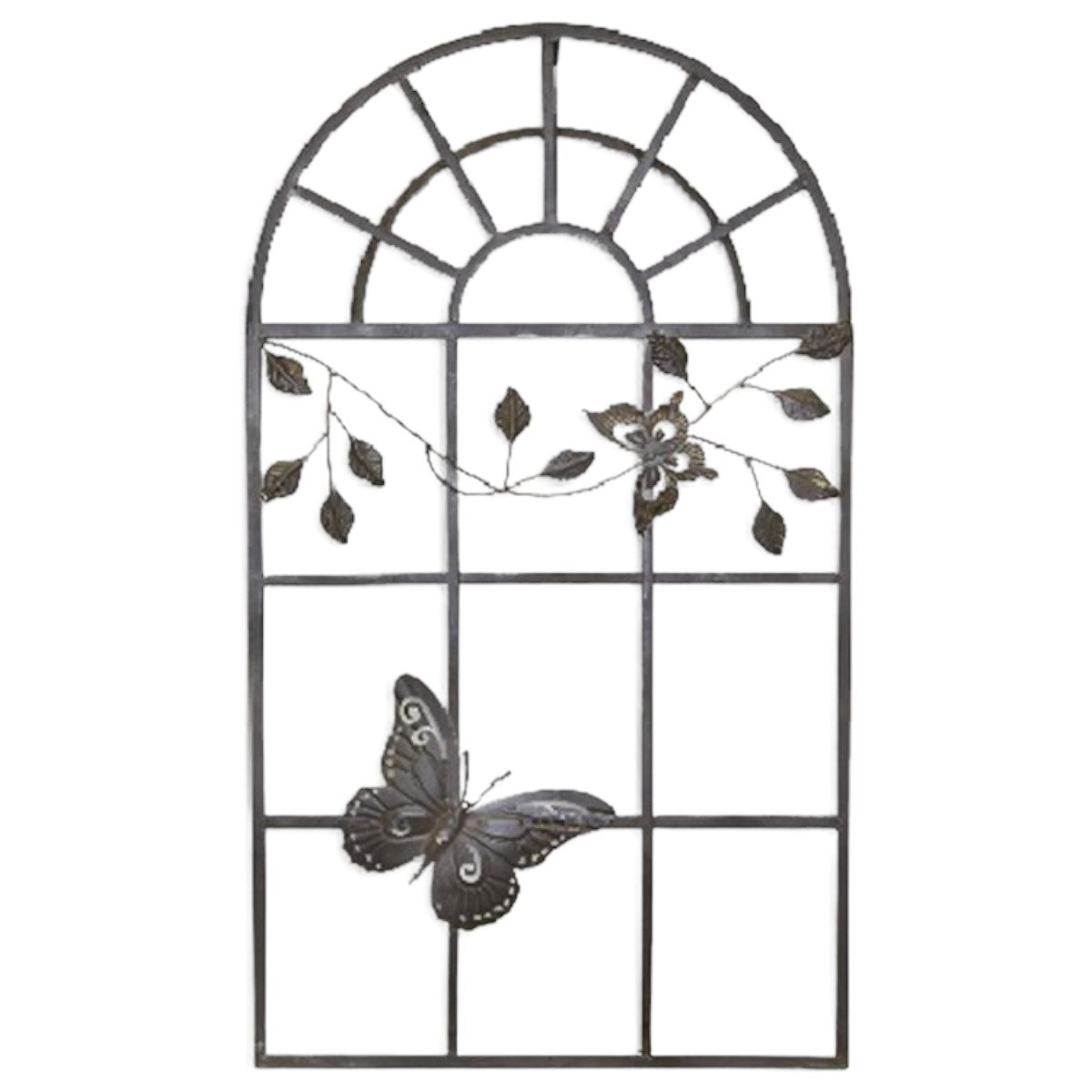 Wanddeko Fenster Metall