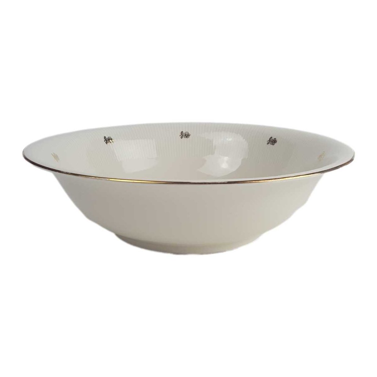 Schüssel Goldrand Golddekor Schumann Arzberg Unbestimmten Formen Blumen gebraucht - gut