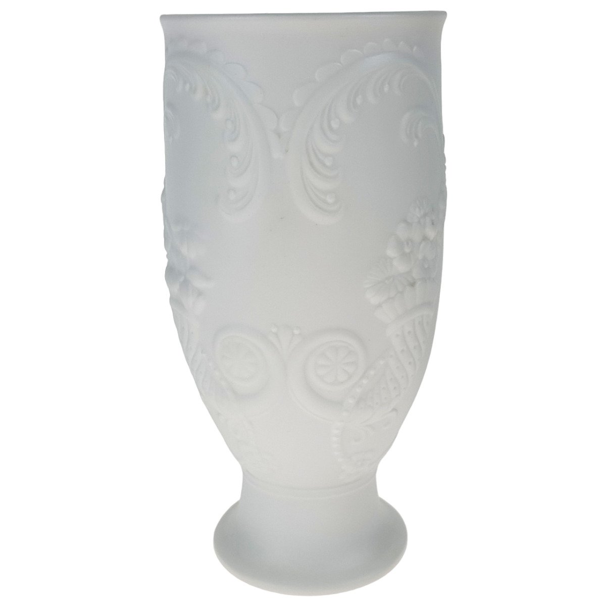 Tischvase Vase Blumenvase 16,2 cm AK Kaiser Kaiser-Porzellan Weiß gebraucht - gut