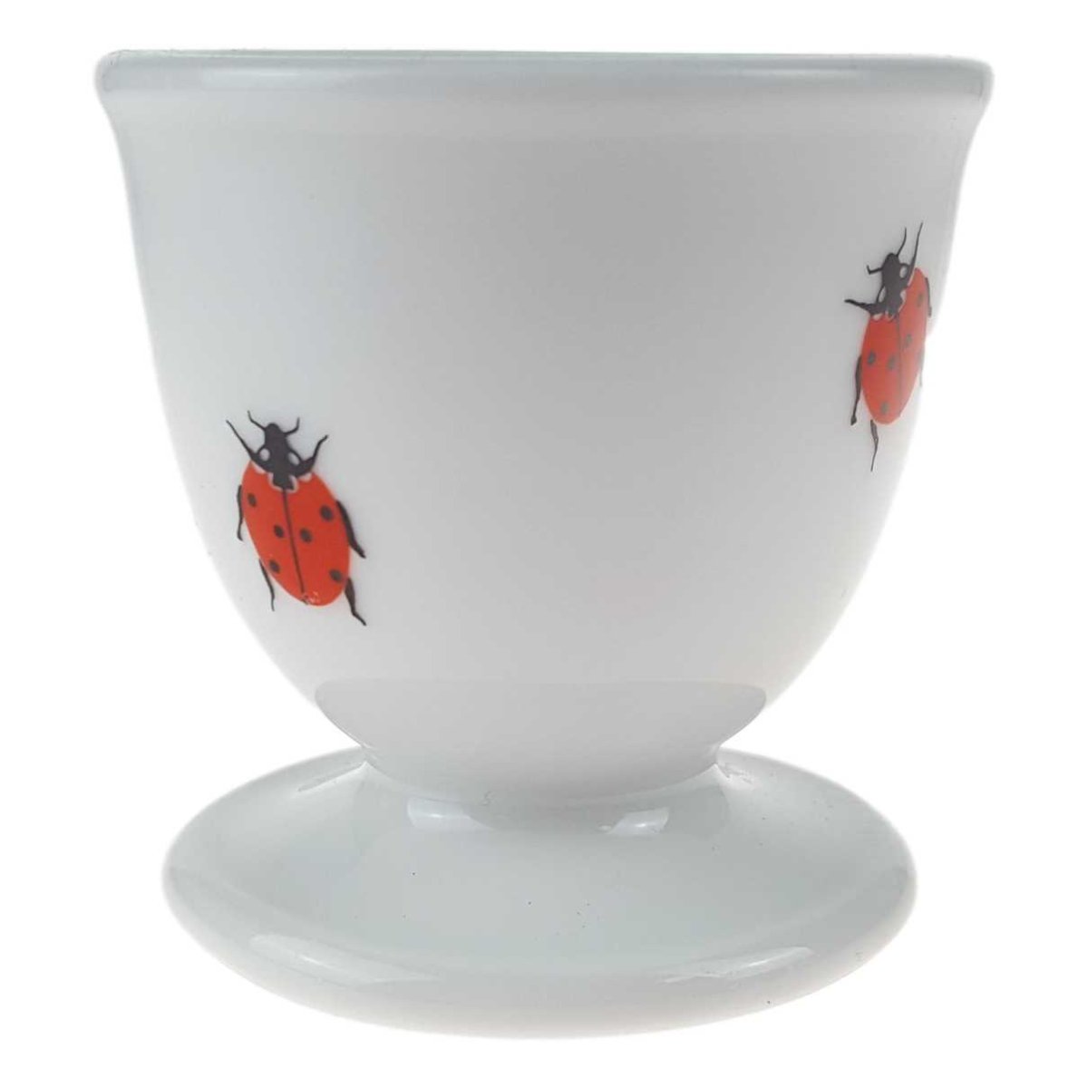Eierbecher Käfer München Marienkäferdekor gebraucht - sehr gut