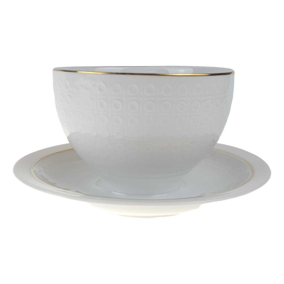 Sauciere 1tlg 0,4 L AK Kaiser Porzellan Form 40 Reliefdekor gebraucht - sehr gut