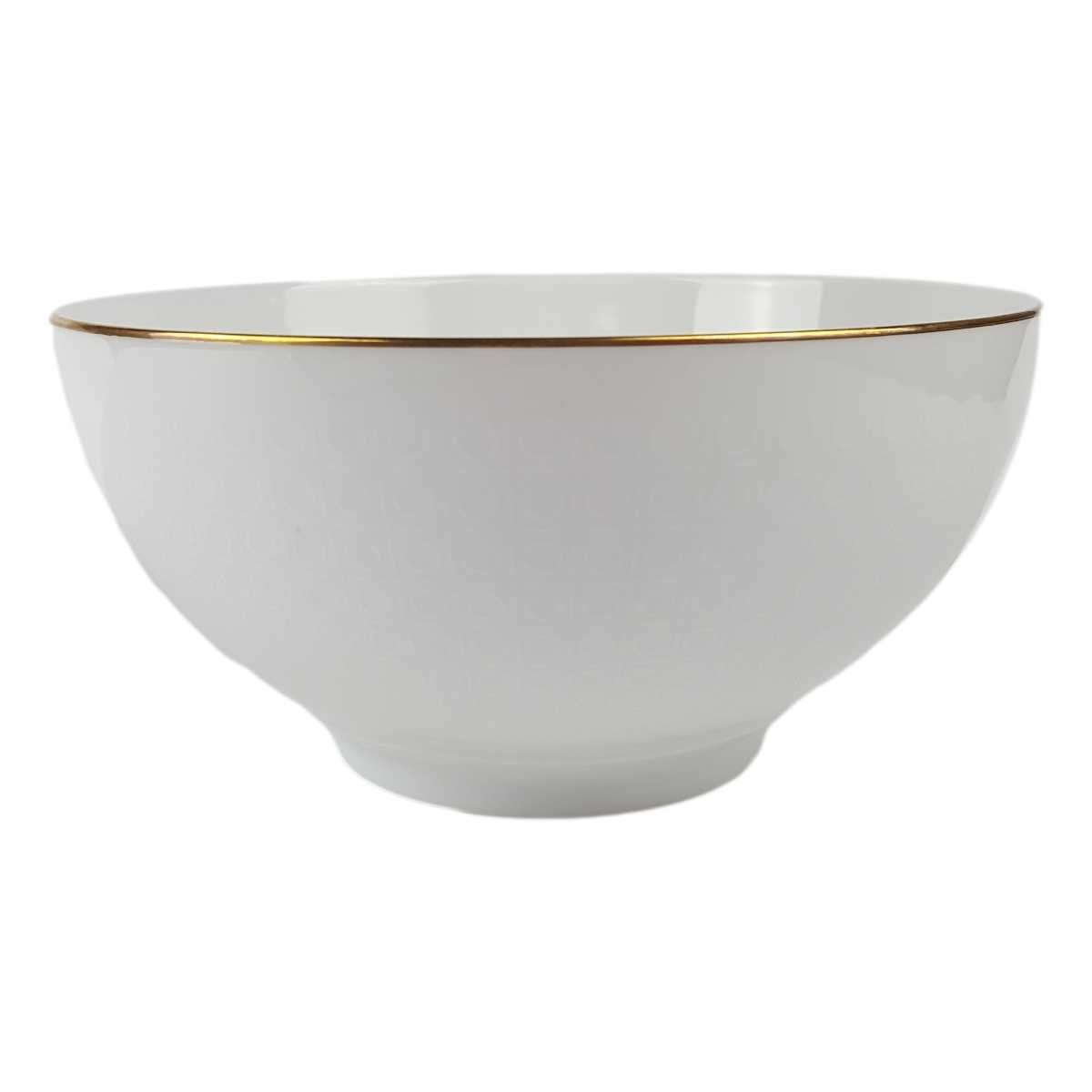 Schüssel Goldrand 0,1 L AK Kaiser Porzellan Form 40 Reliefdekor gebraucht - gut