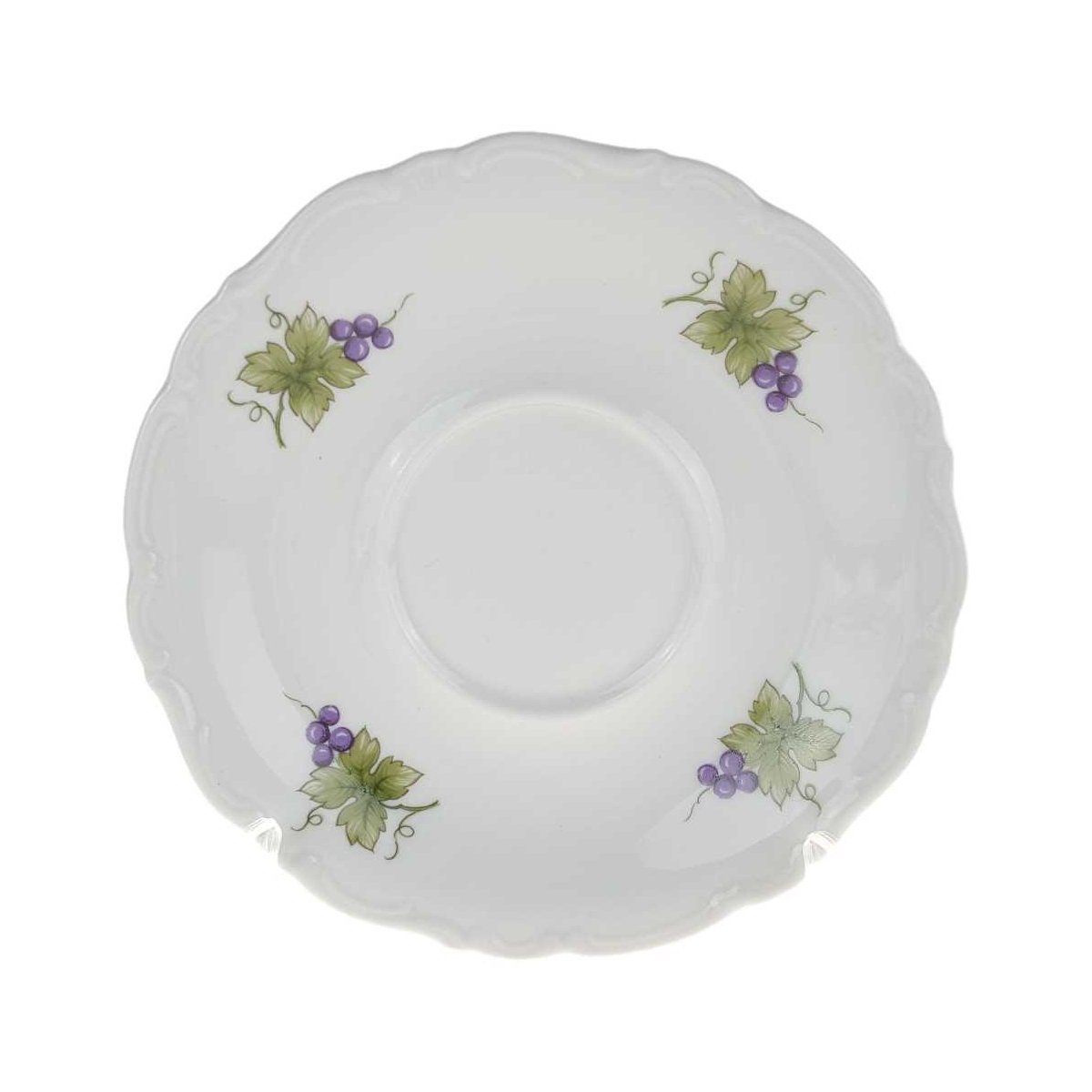 Untertasse für Kaffee 15,5 cm Winterling Kirchenlamitz Unbestimmten Formen Weinlaub gebraucht - gut