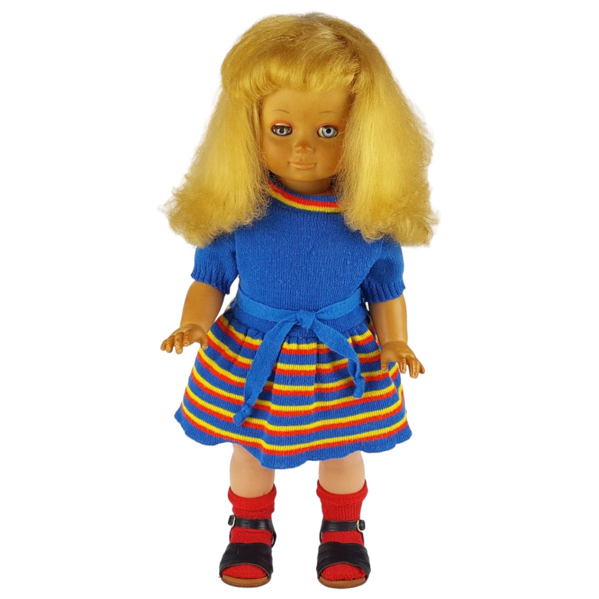 Puppe Laufpuppe 55 cm Schildkröt-Puppen gebraucht - akzeptabel