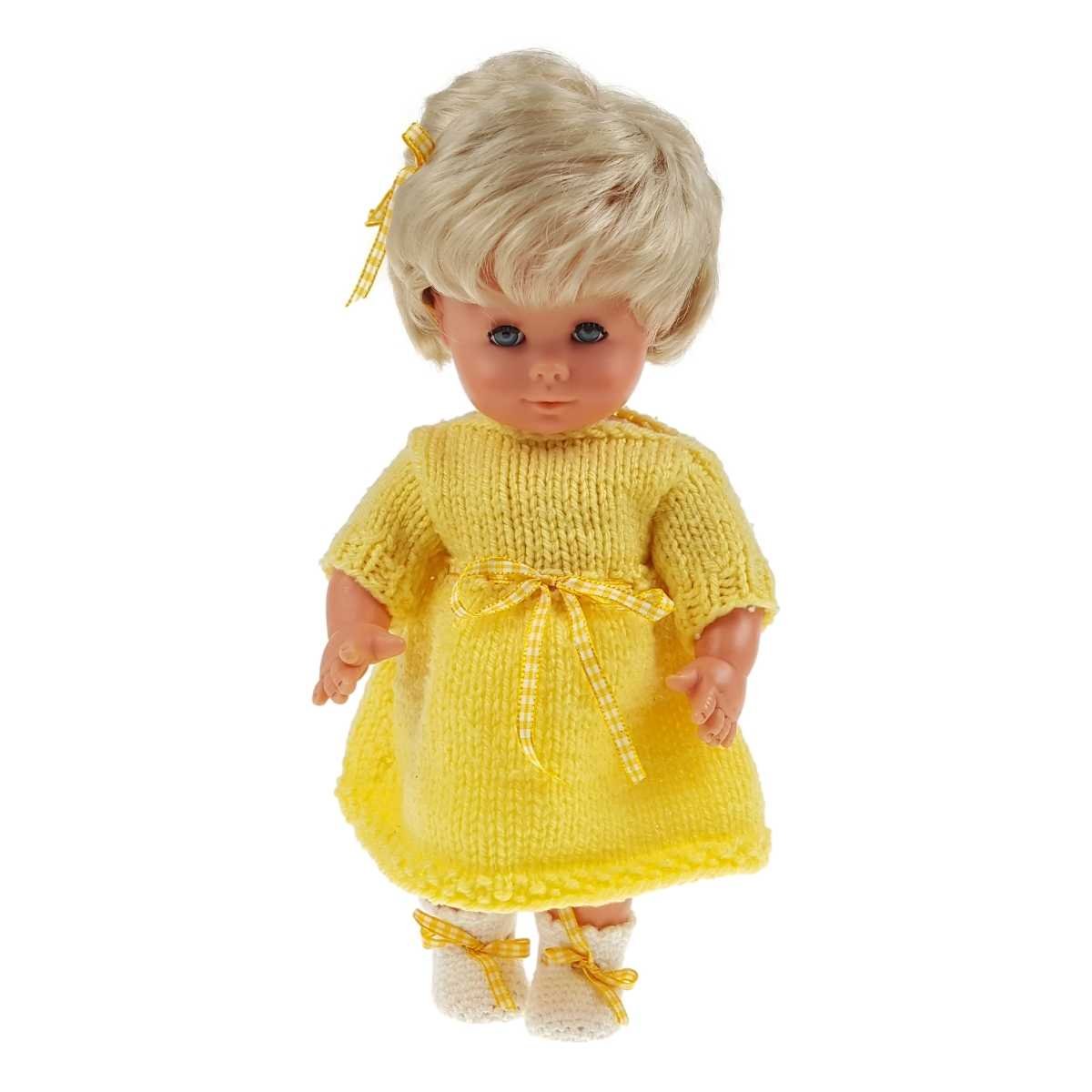 Puppe Spielpuppe ohne OVP Arme, Beine und Kopf beweglich 35 cm Götz gebraucht - gut