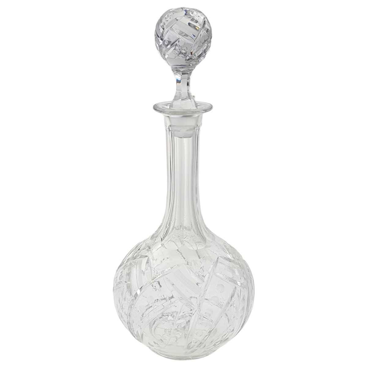 Karaffe mit Stöpsel groß 34 cm gebraucht - gut