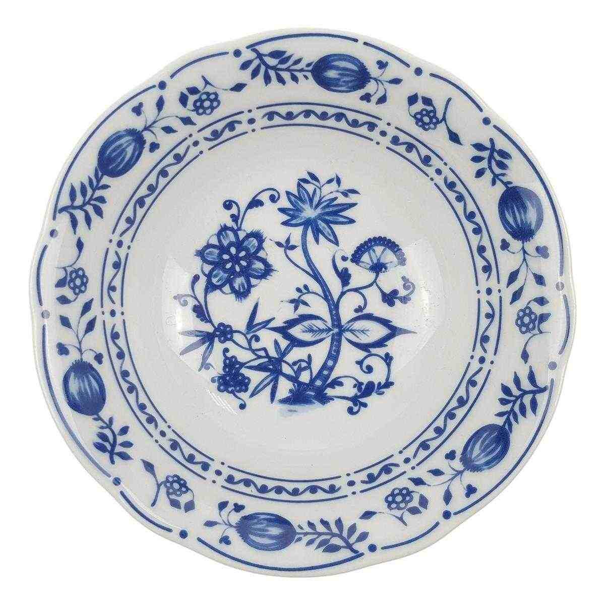 Dessertschale 13 cm Triptis Porzellan Kahla Zwiebelmuster gebraucht - akzeptabel