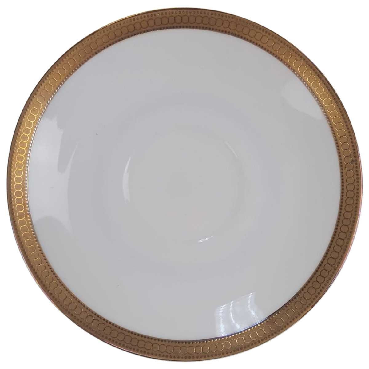 Untertasse für Kaffee 15 cm Winterling Kirchenlamitz Goldene Bordüre 8 mm