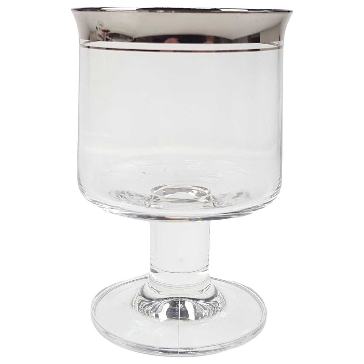 Platinrand Weinglas Weinrömer Thomas Rumba gebraucht - gut