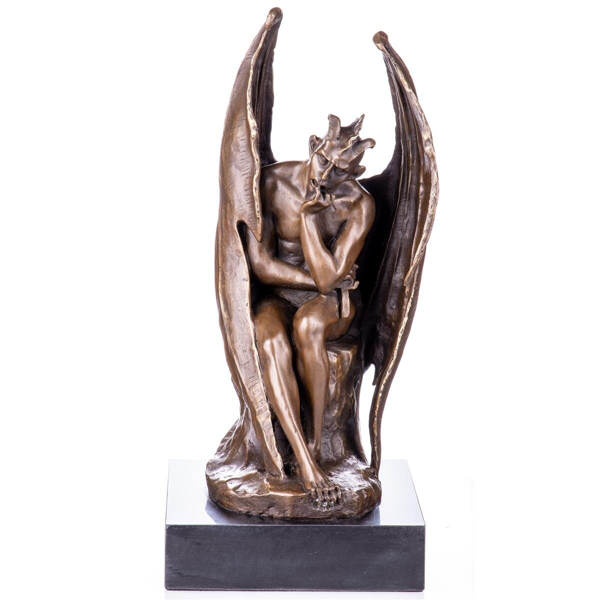 Bronzefigur Teufel