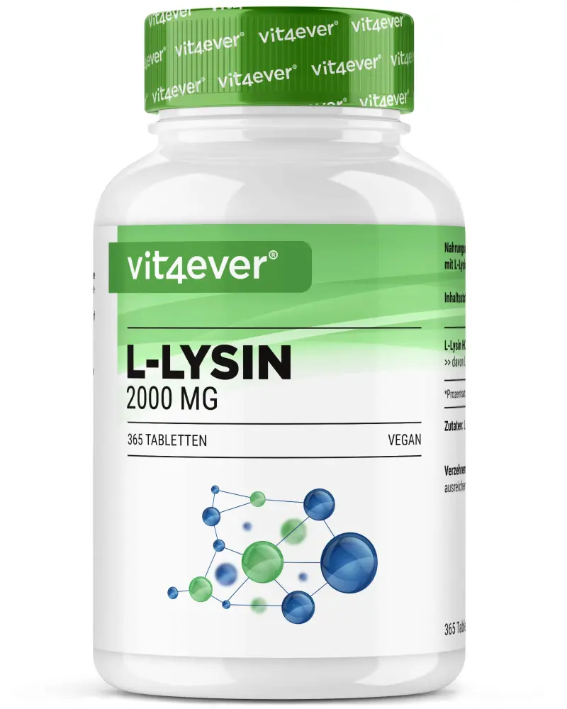 L-Lysin 2000 - 1000 mg - 365 Tabletten