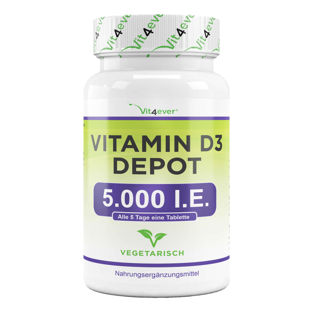 Vitamin D3 Depot 5000 I.E. - 500 Tabletten