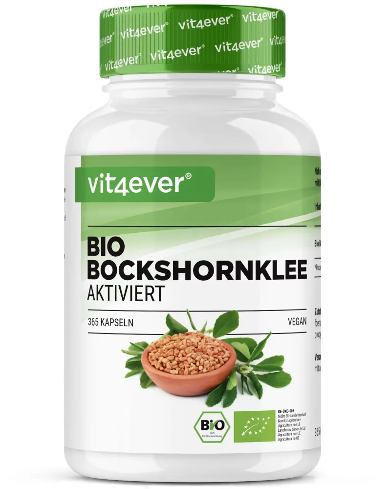 Bio Bockshornklee Aktiviert - 365 Kapseln