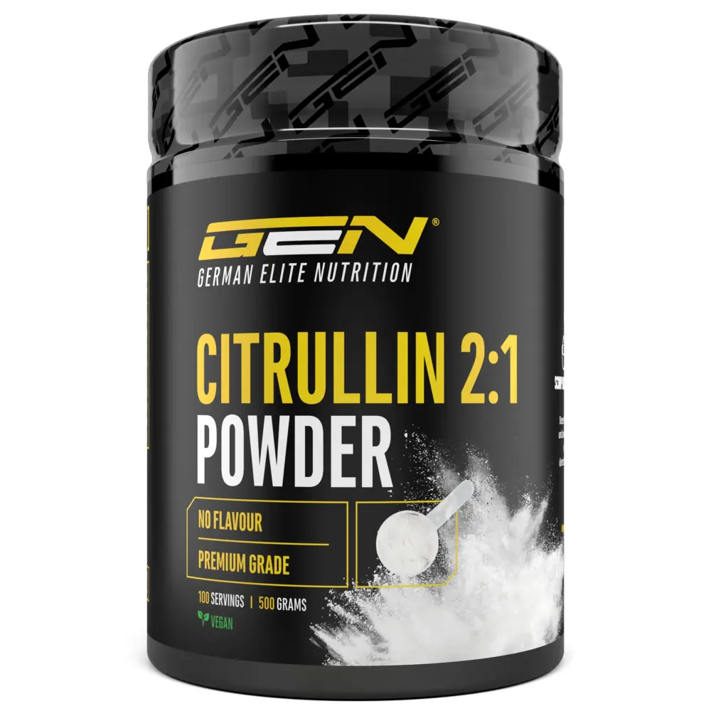 L-Citrullin Pulver - 500 g - L-Citrullin DL-Malat 2:1 - Vegan