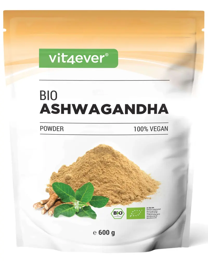 Bio Ashwagandha Pulver - 600 g