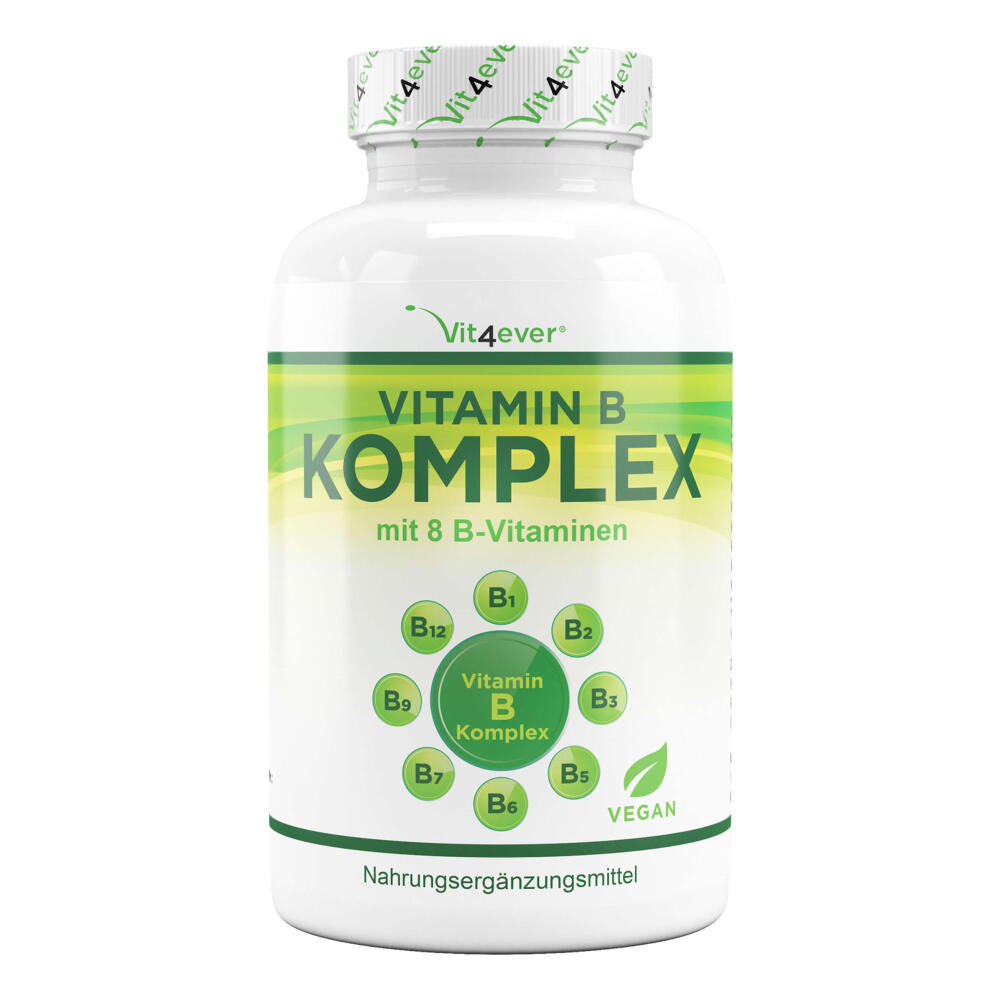 Vitamin B Komplex - 8 B-Vitamine - 365 Tabletten