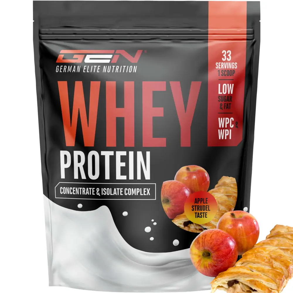 Whey Protein Komplex - Apfel Strudel, 1000g