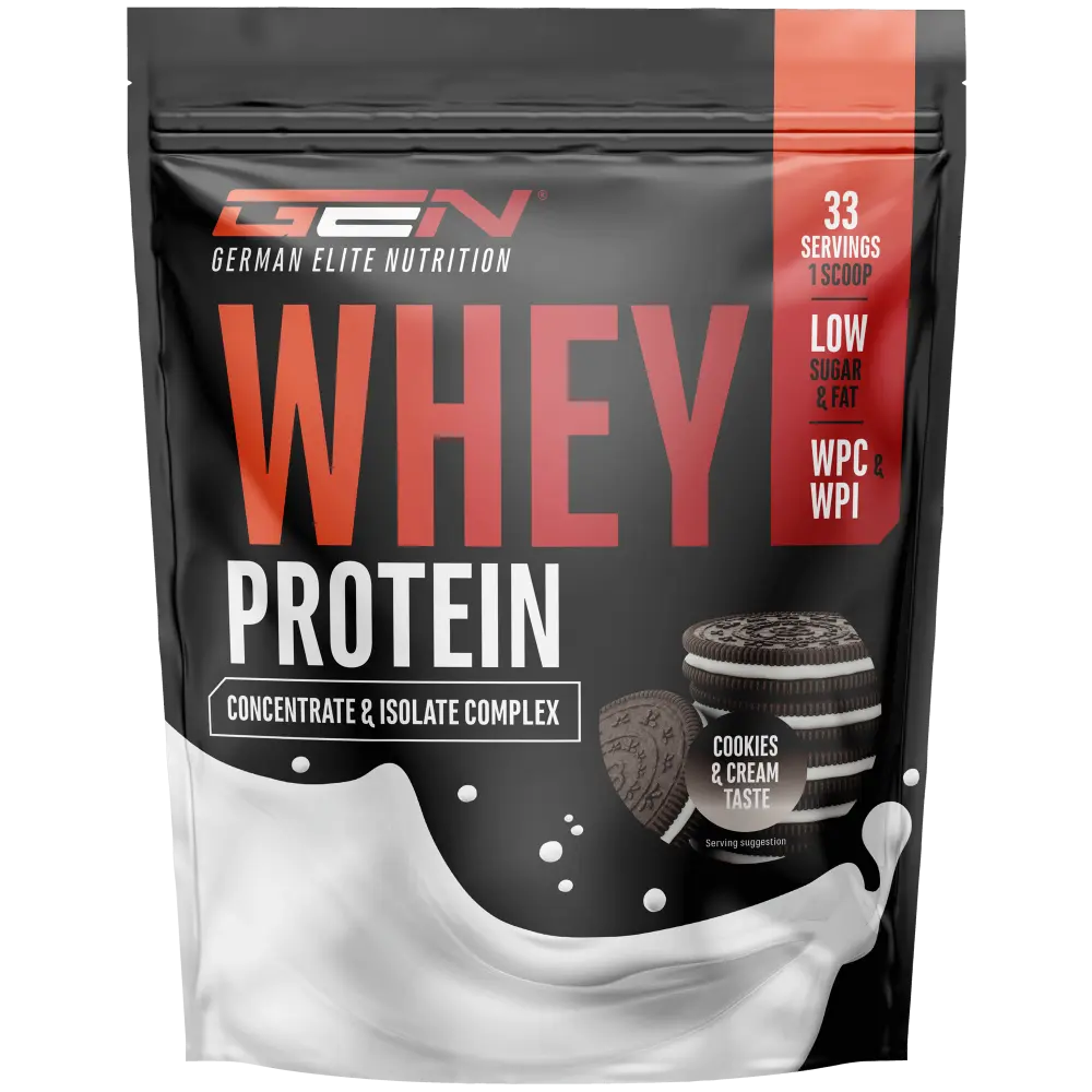 Whey Protein Komplex - Cookies & Cream, 1000g