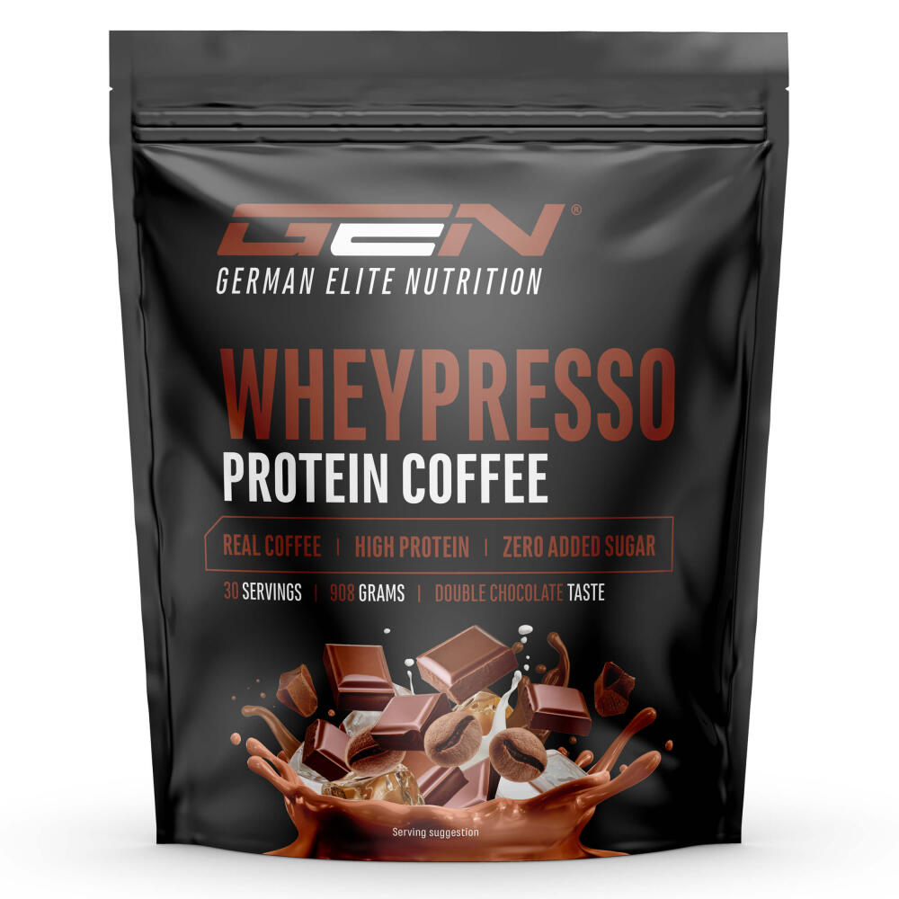 Wheypresso Protein Kaffee - 908 g - Double Chocolate