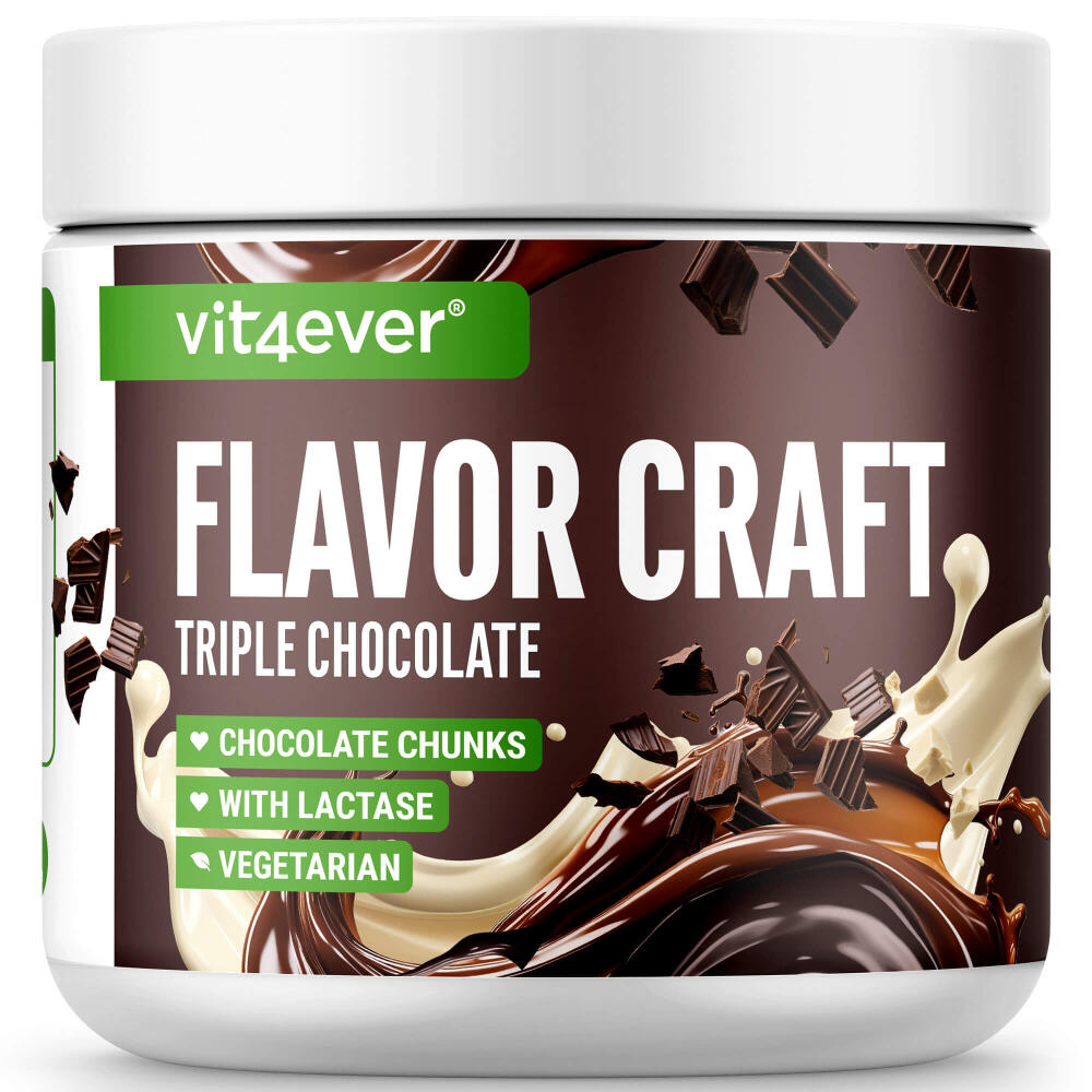Geschmackspulver: Flavor Craft, 250 g Triple Chocolate