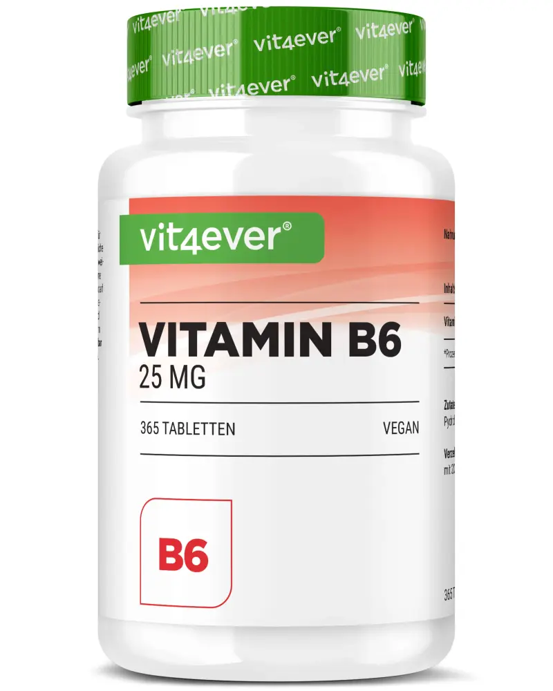 Vitamin B6 - 25 mg, 365 Tabletten