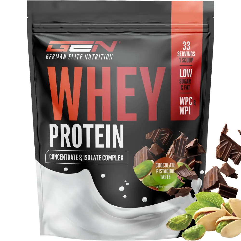 Whey Protein Komplex - Pistazie + Chocolate, 1000g