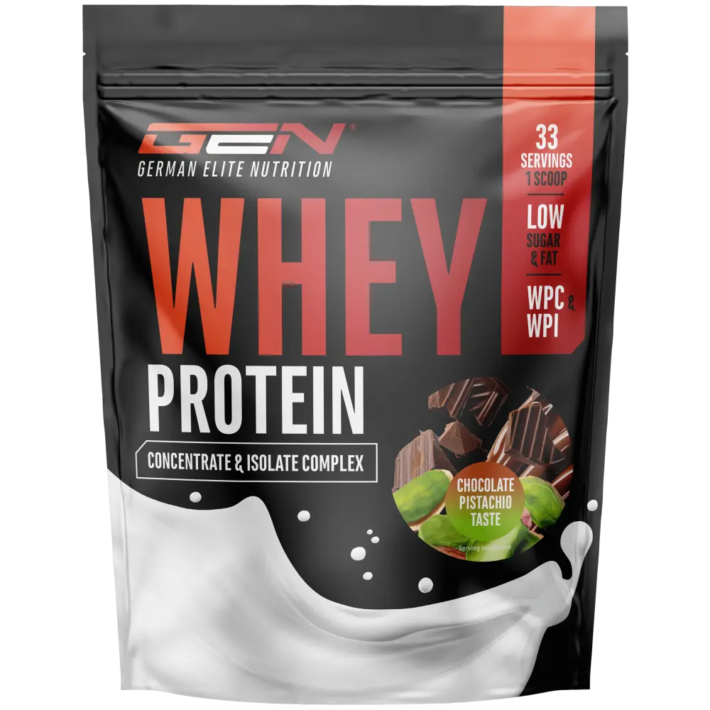 Whey Protein Komplex - Pistazie + Chocolate, 1000g