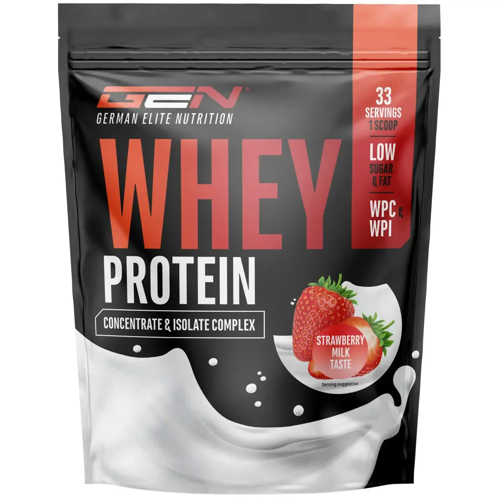 Whey Protein Komplex - Strawberry Milk, 1000g