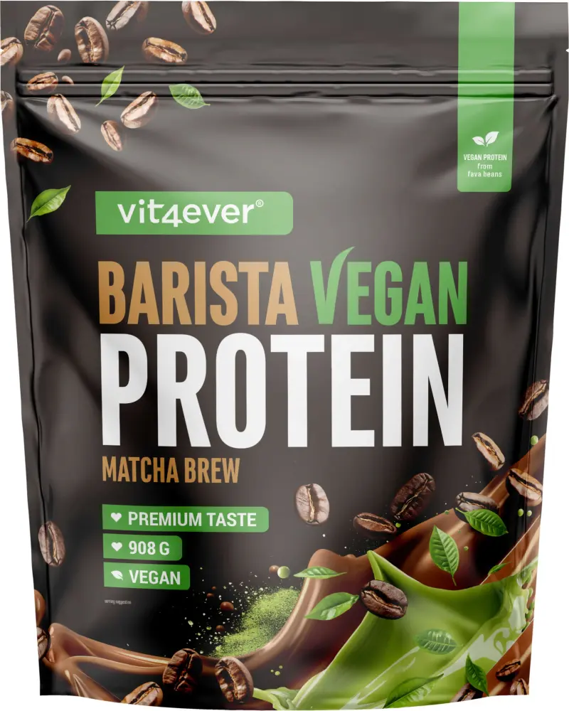 Barista Whey Vegan - Matcha, 908 g