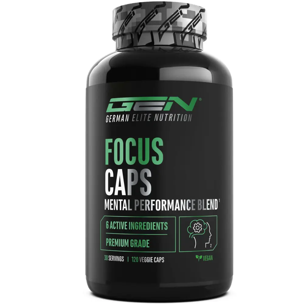 Focus Caps - Mental Performance Blend, 120 Kapseln
