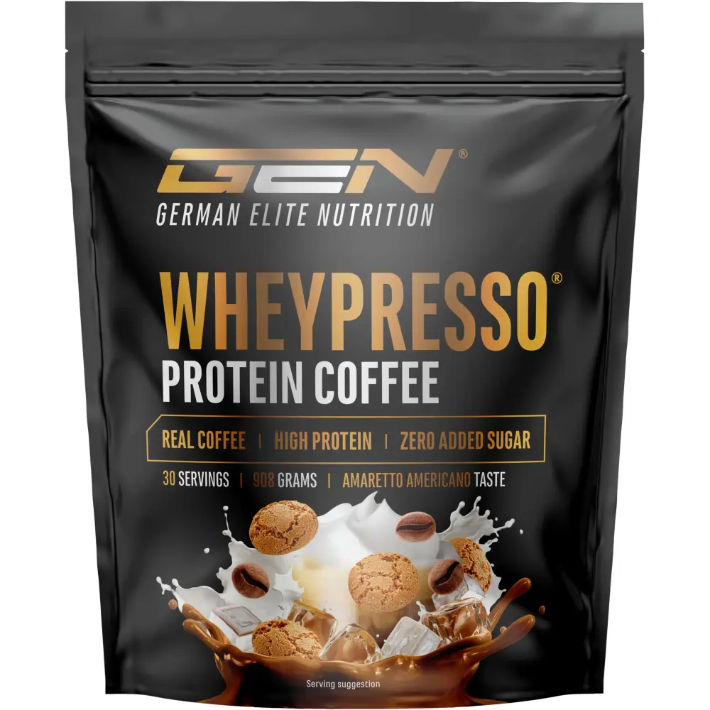 Wheypresso Protein Kaffee - Amaretto Americano, 908 g