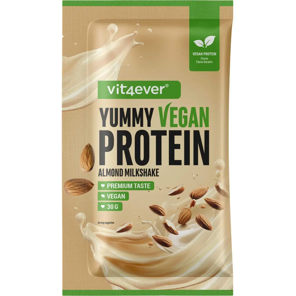 Probierpaket Yummy Vegan Protein - Almond Milkshake, 30 g