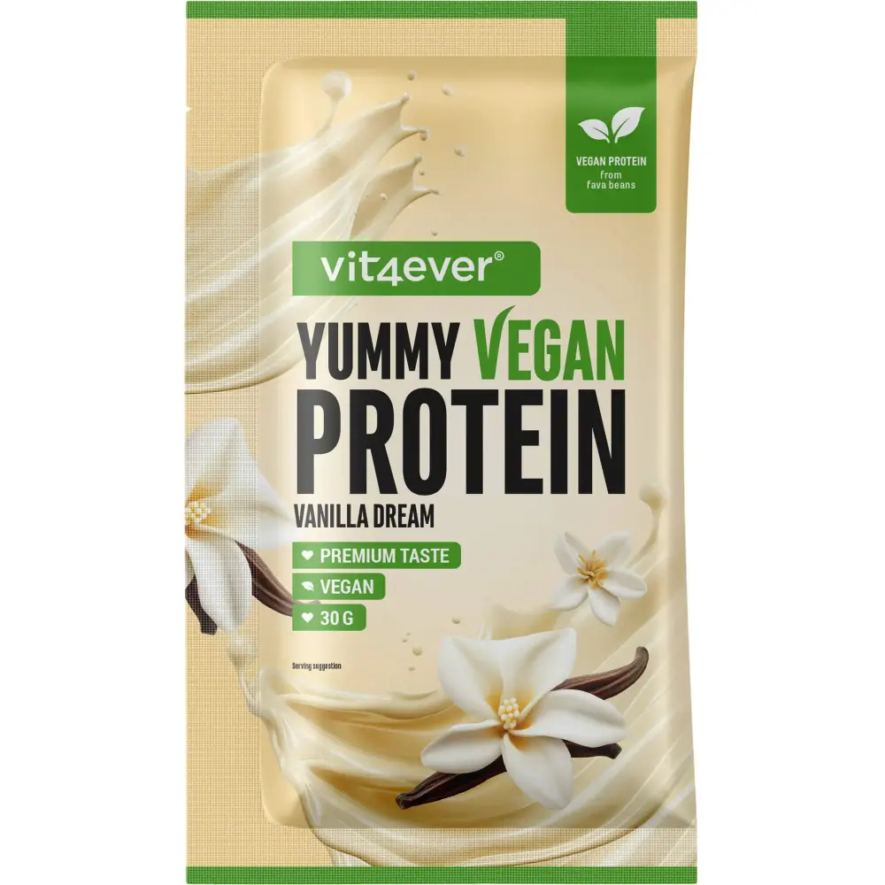Probierpaket Yummy Vegan Protein - Vanilla Dream, 30 g