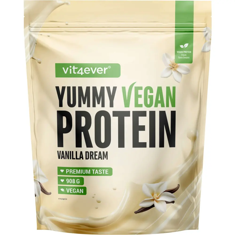 Yummy Vegan Protein - Vanilla Dream, 908 g