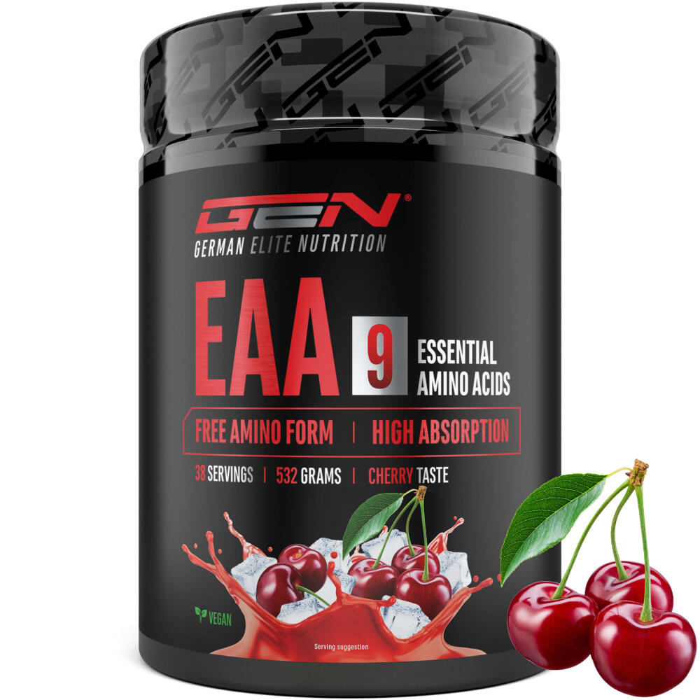 EAA + Histidin 3.0 - Cherry, 532 g Pulver