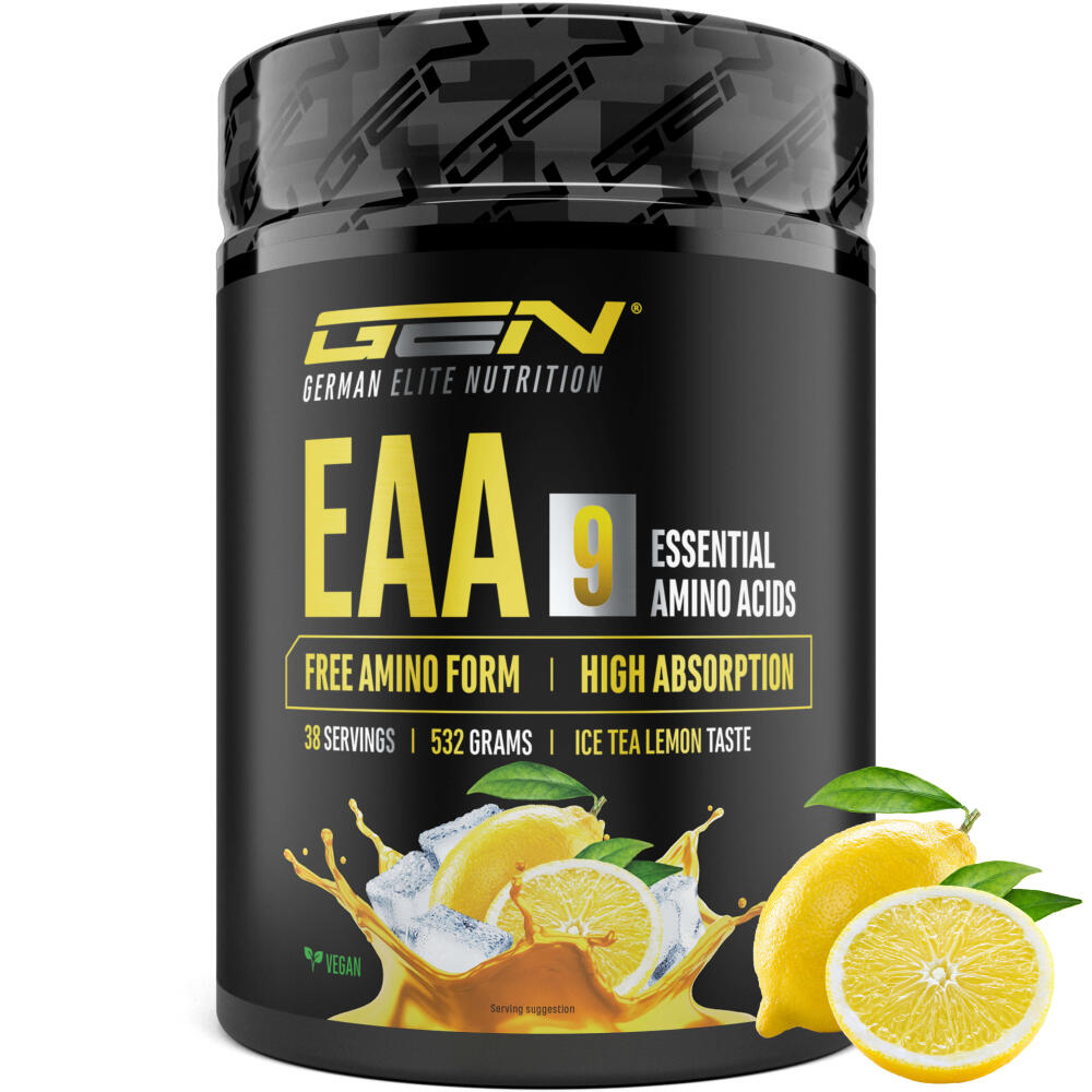 EAA + Histidin 3.0 - Ice Tea Lemon, 532 g Pulver