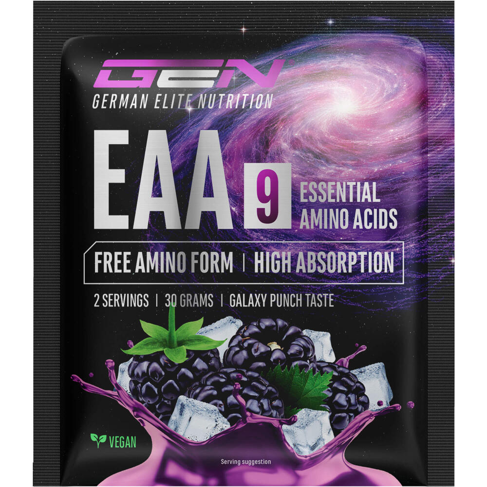 Probierpaket EAA + Histidin 3.0 - Galaxy Punch, 30 g Pulver