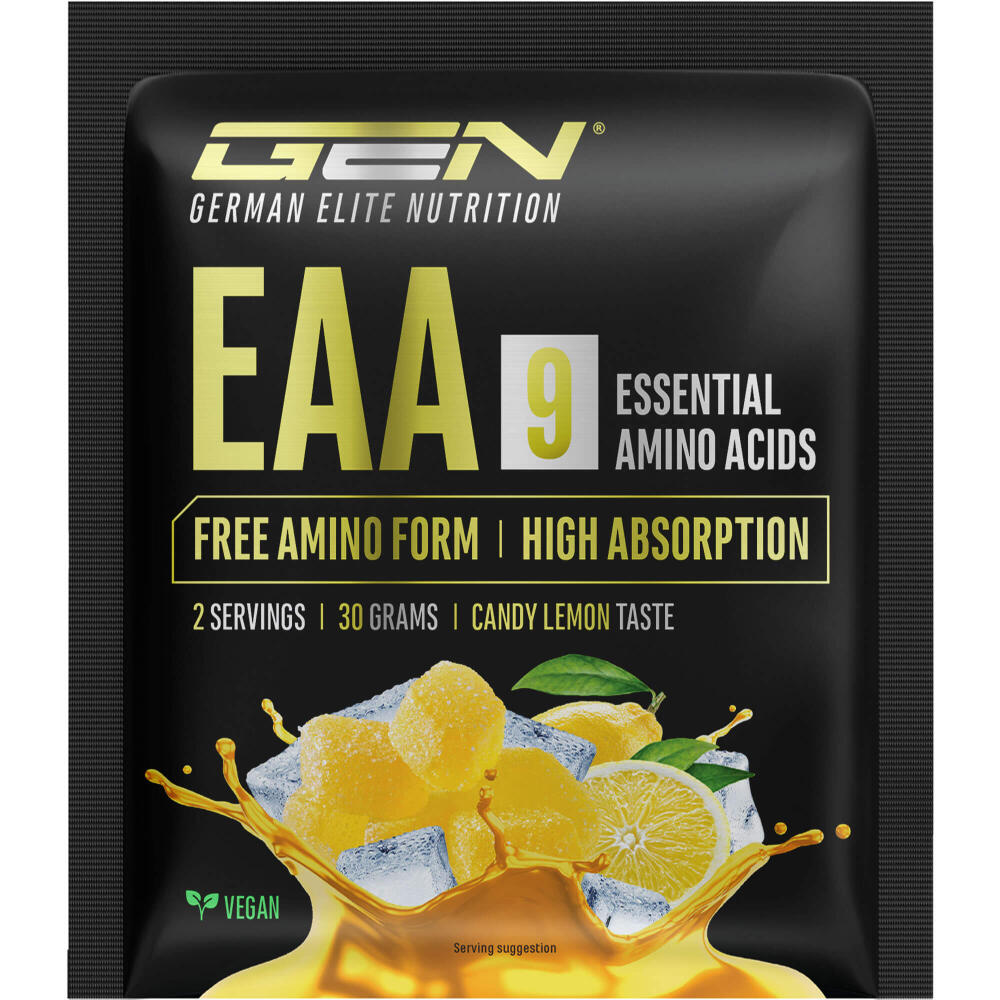 Probierpaket EAA + Histidin 3.0 - Candy Lemon, 30 g Pulver