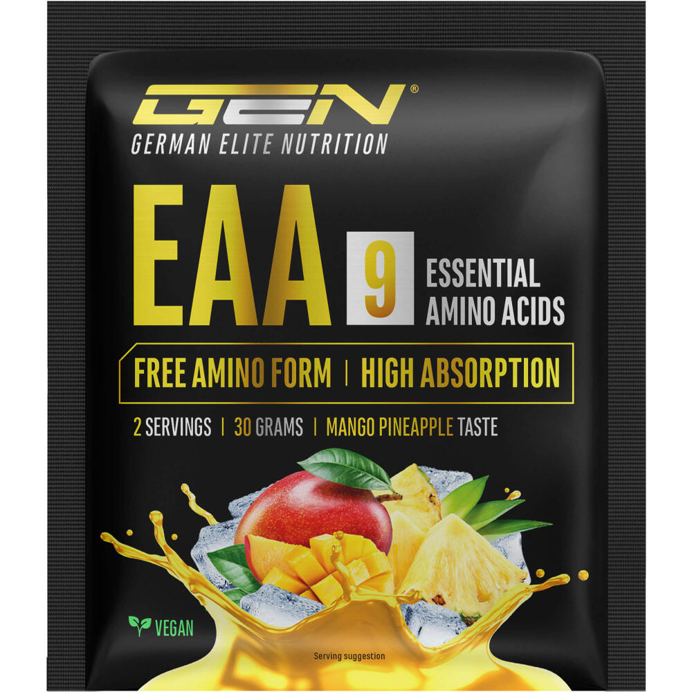 Probierpaket EAA + Histidin 3.0 - Mango Pineapple, 30 g Pulver