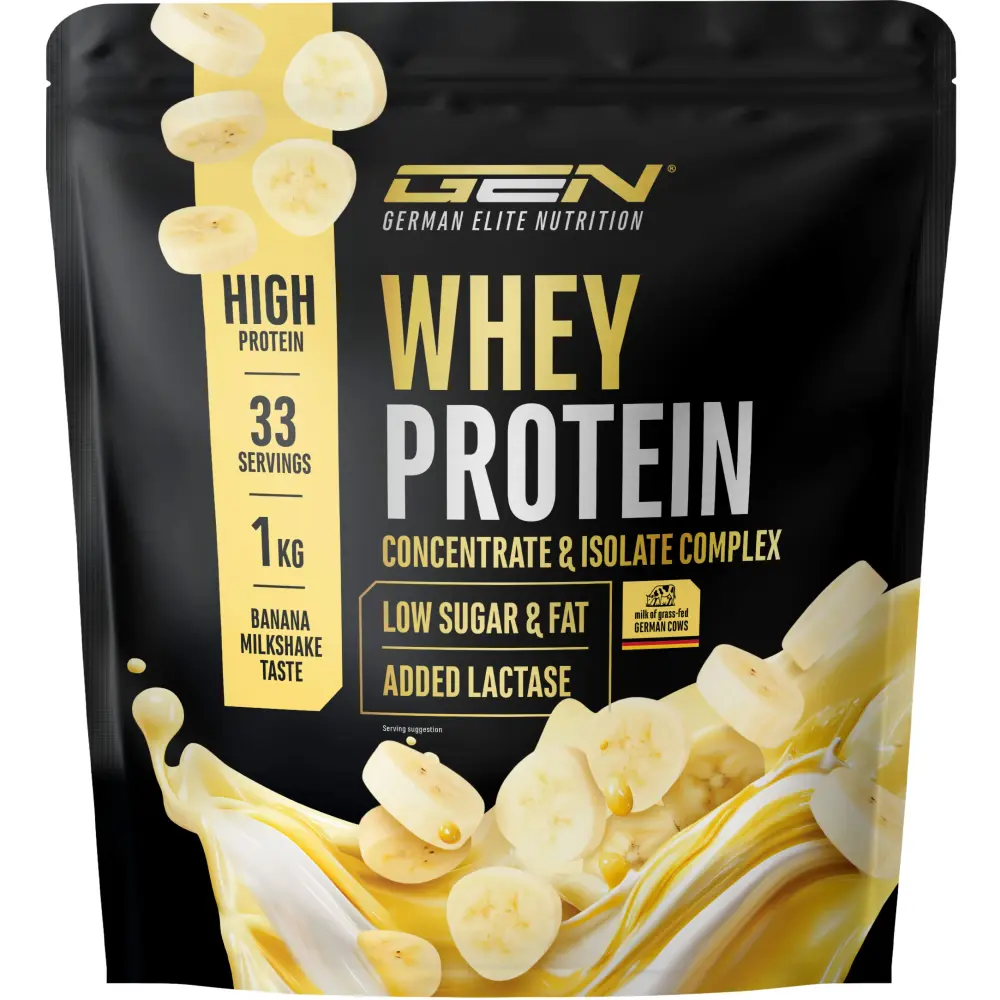 Elite Whey Komplex - Banana Milkshake, 1000g