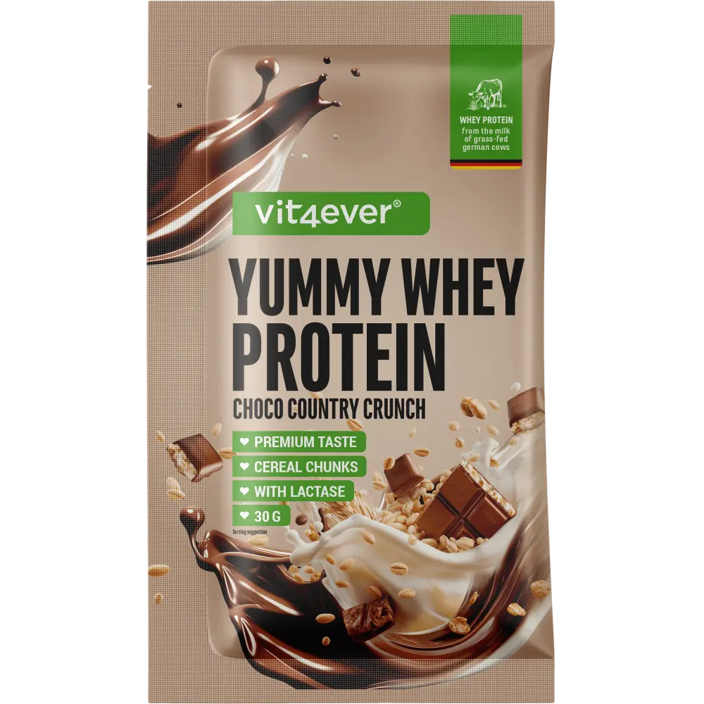 Probierpaket Yummy Whey - 30 g - verschiedene Sorten