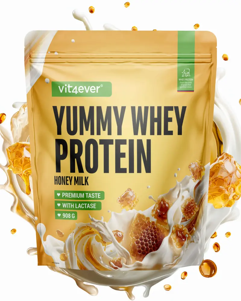 Yummy Whey - Honey Milk, 908 g