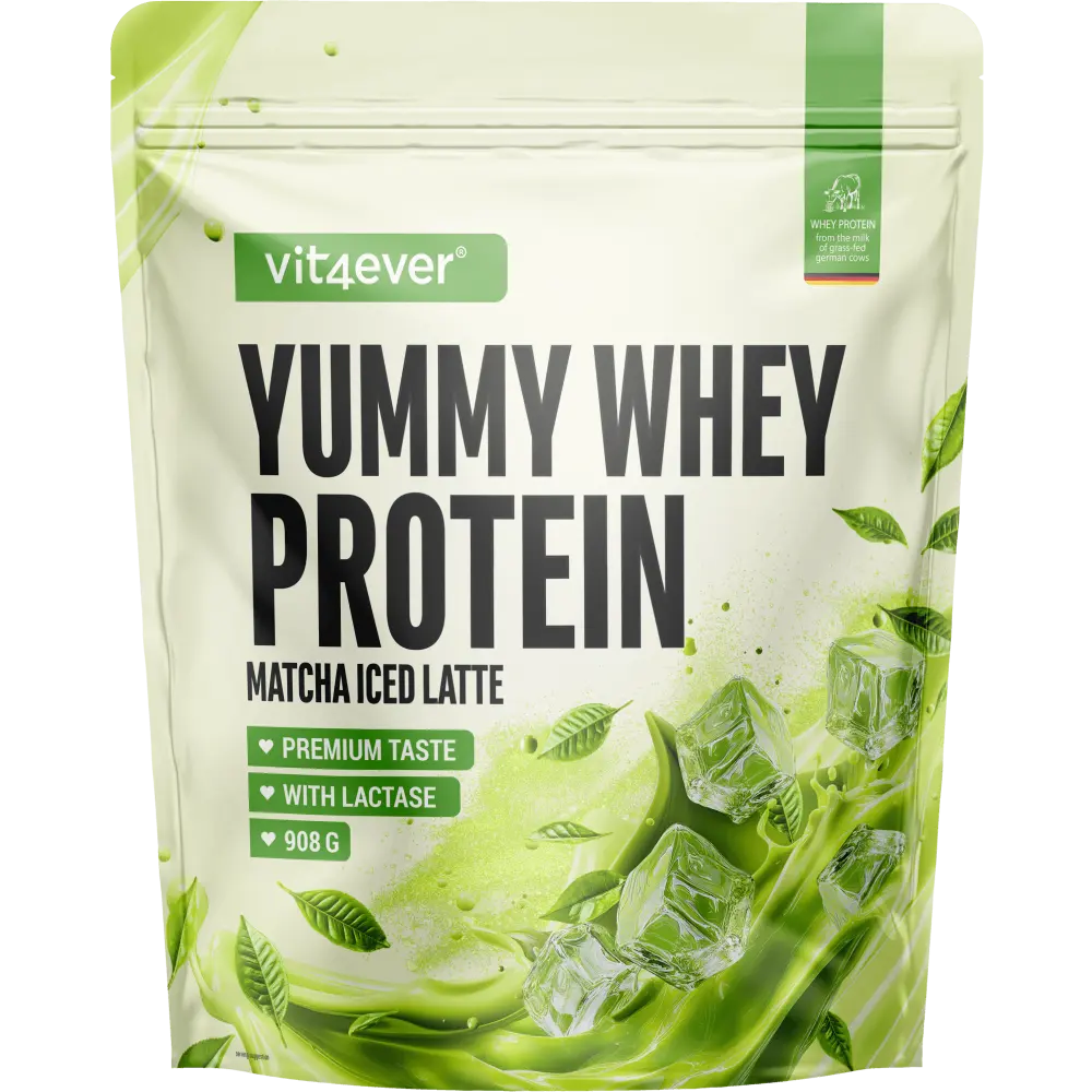 Yummy Whey - Matcha Iced Latte, 908 g