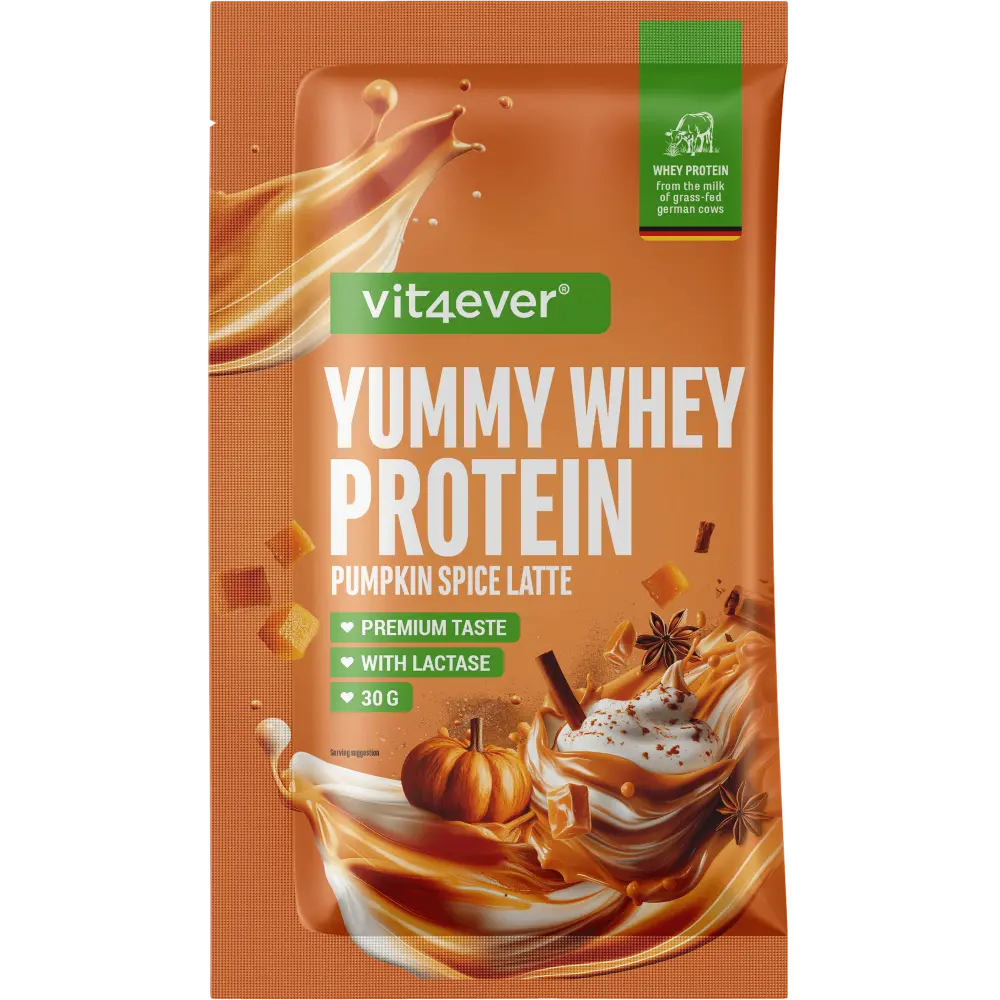 Probierpaket Yummy Whey - Pumpkin Spice Latte, 30 g