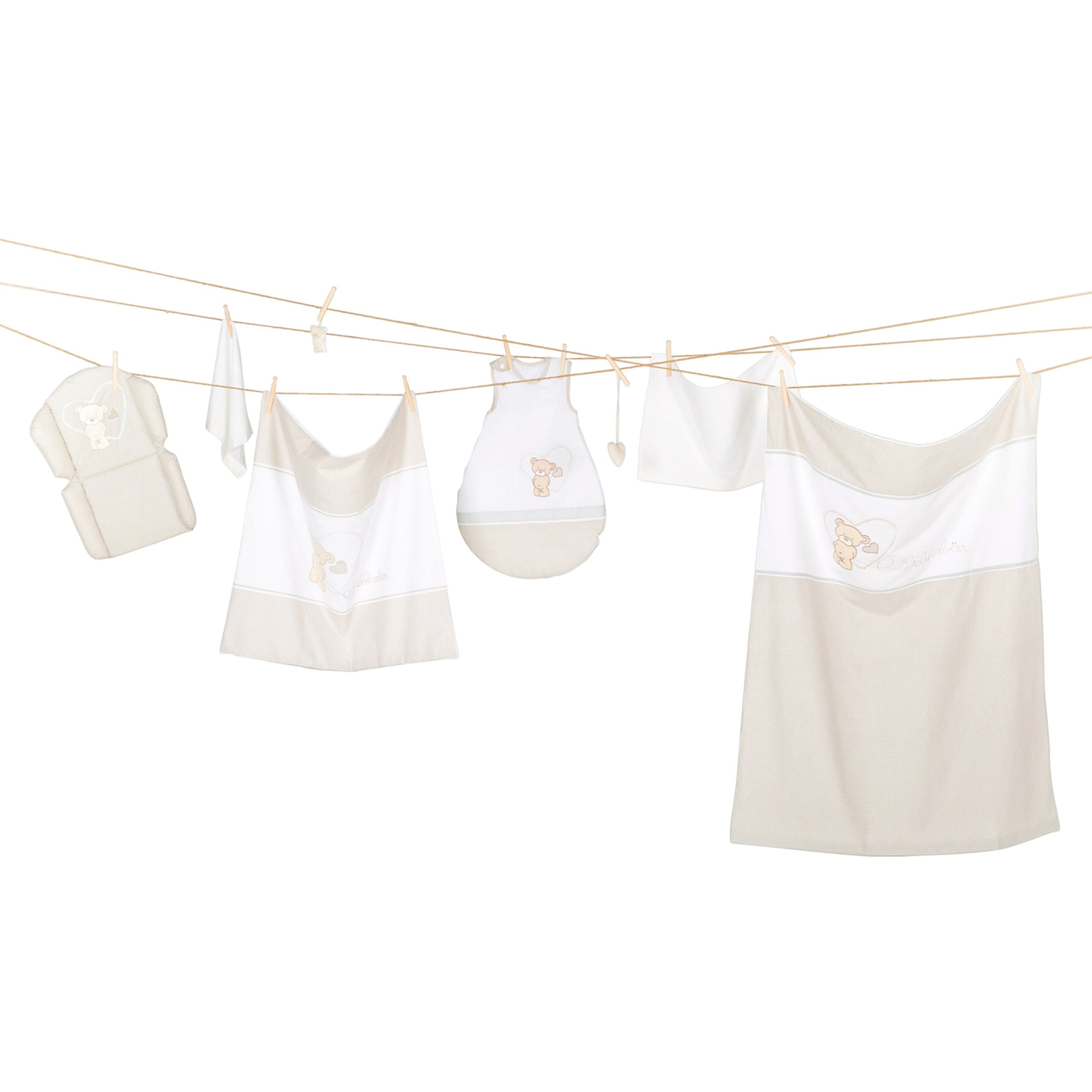 Roba Babybett mit Ausstattung Liebhabär 70x140 cm