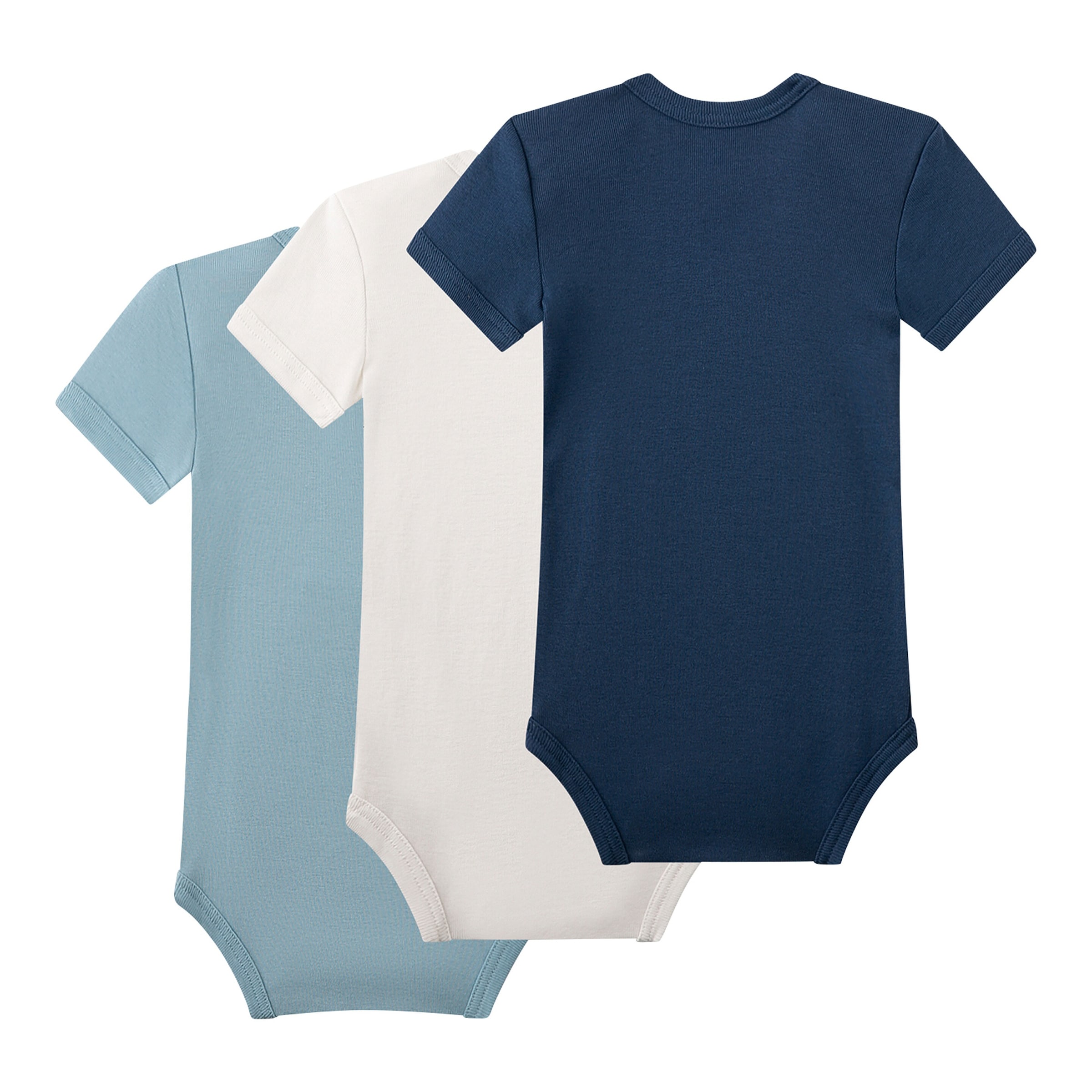 Sanetta 3er-Pack Bodys kurzarm