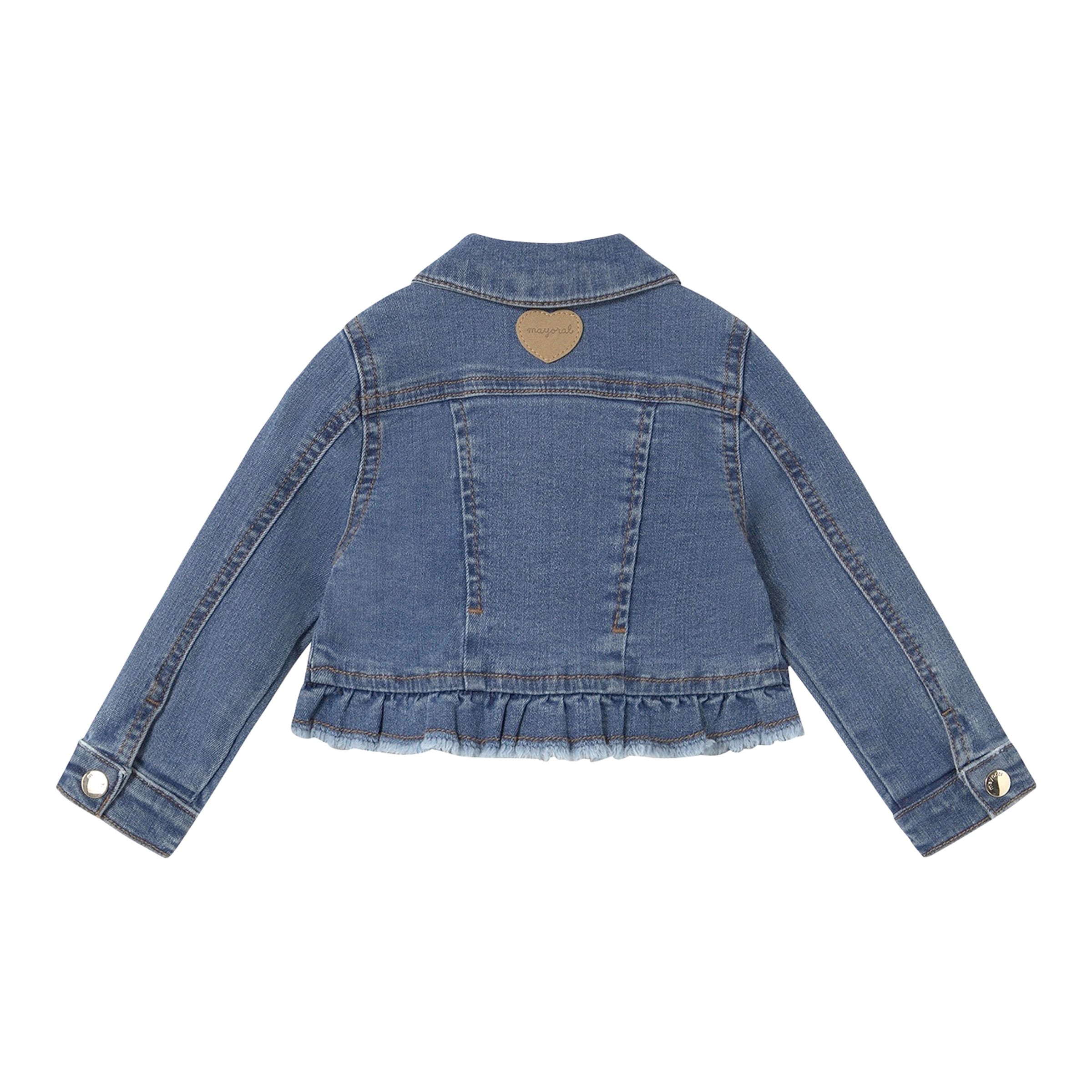 Mayoral Jeansjacke Blumen