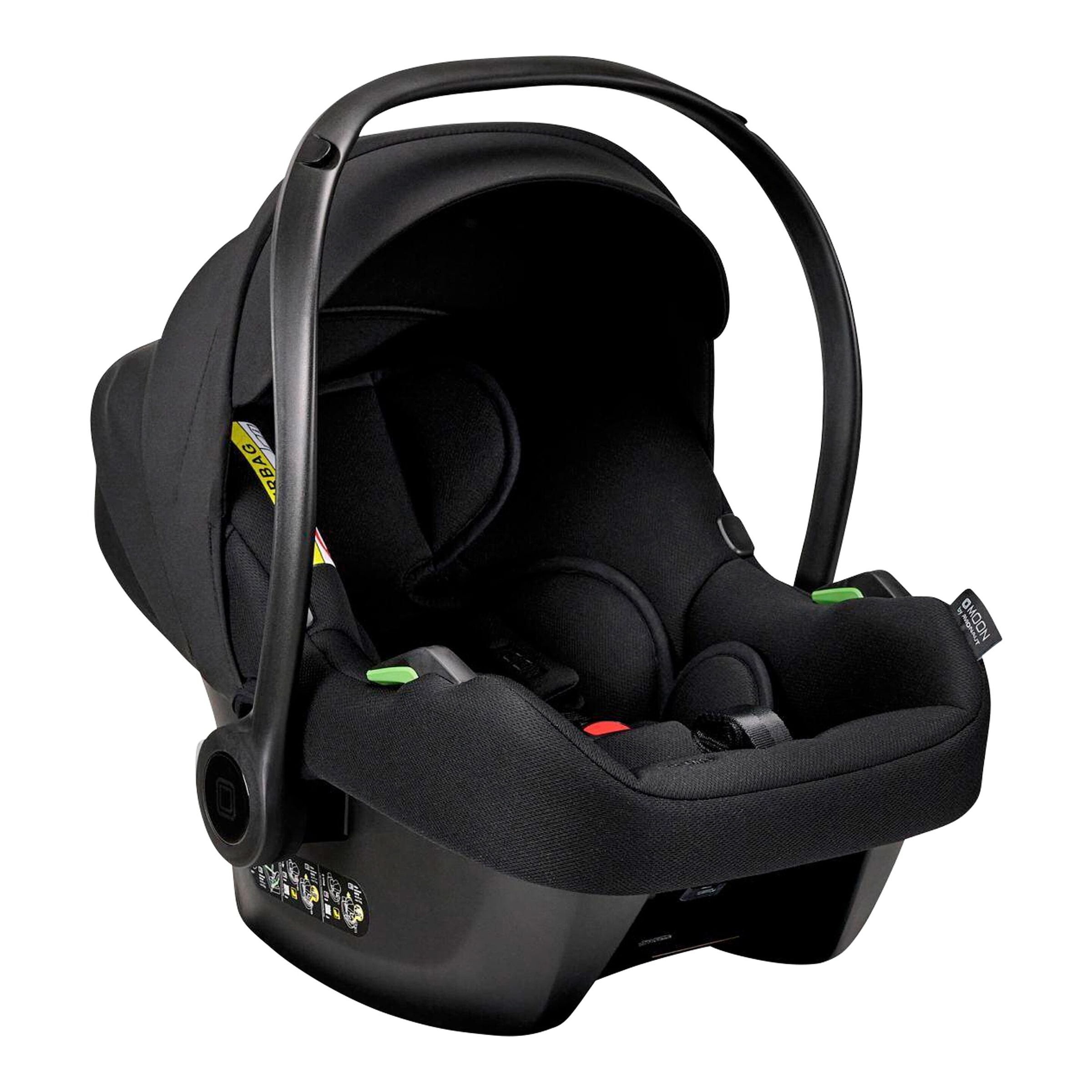 Moon Diamond Kombikinderwagen GIO FOLD Trio-Set inkl. Babyschale Cosmo 2.0 braun