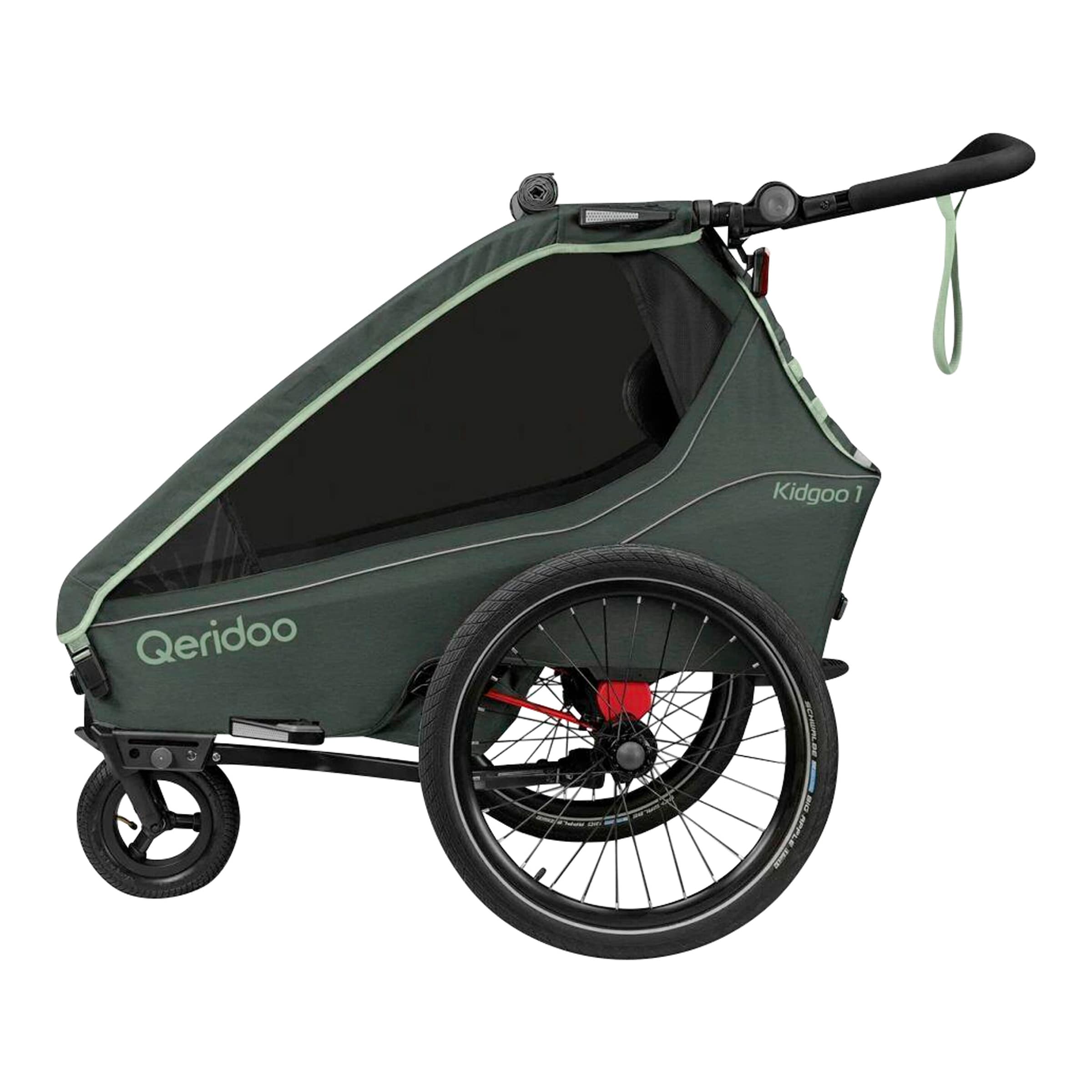 Qeridoo Fahrradanhänger Kidgoo 1