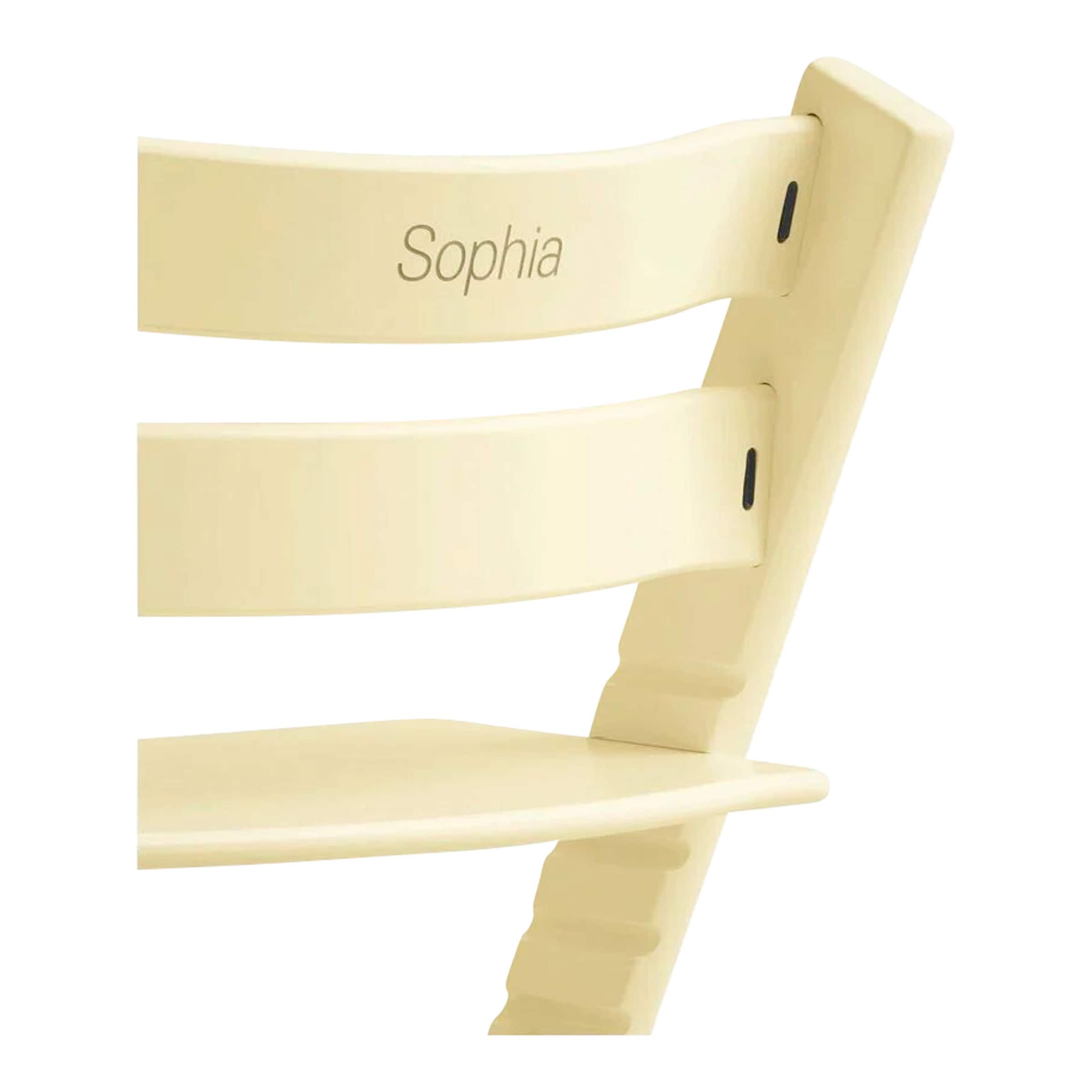 Stokke® Tripp Trapp® Treppenhochstuhl mit Gravur